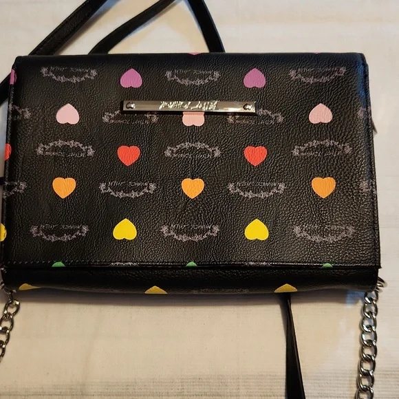 Betsey Johnson Heart Crossbody - Picture 2 of 5